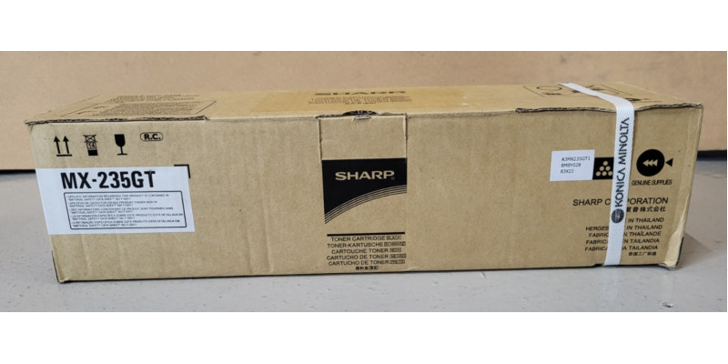 Toner Sharp MX-235GT Schwarz Neu OVP A-Ware Original MX-M180, MX-M182 . 