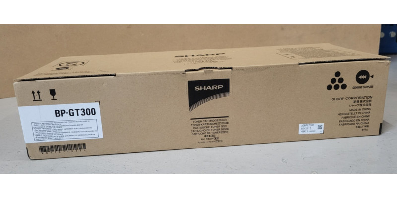 Toner Sharp BP-GT300 Schwarz Neu OVP Original BP-30M28 BP-30M31  . 
