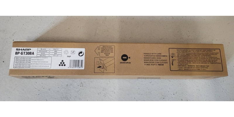 Toner Sharp BP-GT30BA Schwarz Neu OVP A-Ware Original BP-30C25  