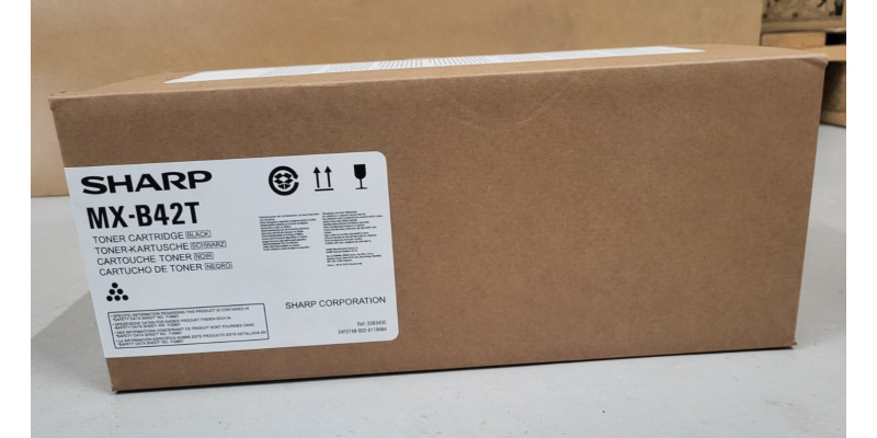 Toner MX-B42T Schwarz Sharp 25B3430 Neu OVP Original MX-B420 MX-B427  
