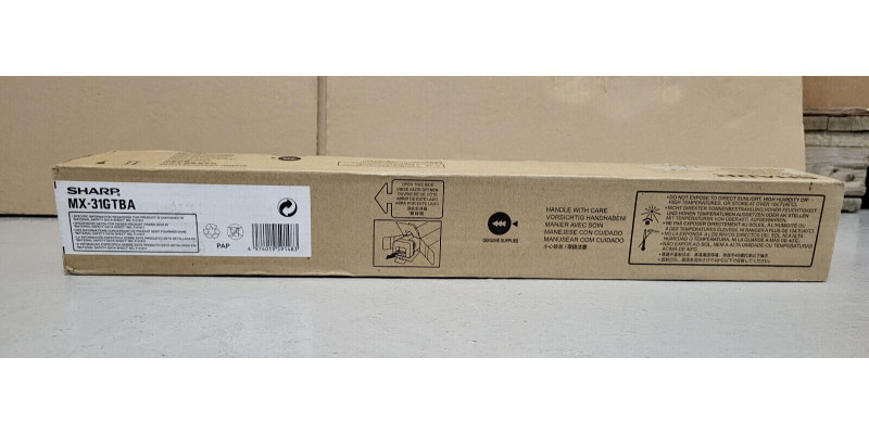 Toner MX-31GTBA Sharp Schwarz Neu OVP Original MX-2301, MX-2600 . 