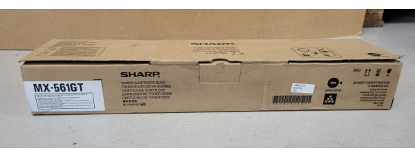 Toner Sharp MX-561GT Schwarz Neu OVP Original MX-M2630 MX-M3050 Rg MwSt 