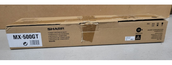 Toner Sharp MX-500GT Schwarz Neu OVP Original MX-M283N MX-M363N Rg MwSt. 