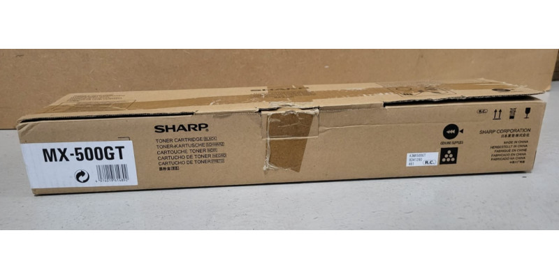 Toner Sharp MX-500GT Schwarz Neu OVP Original MX-M283N MX-M363N Rg MwSt. 