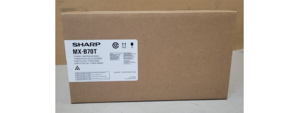 Toner Sharp MX-B70T Schwarz Neu OVP A-Ware Original MX-B55F MX-B707F Rg MwSt. 