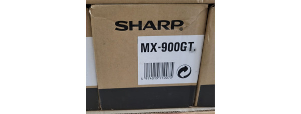 Toner Sharp MX-900GT Schwarz Neu OVP A-Ware Original MX-M904, M905 Rg MwSt. 