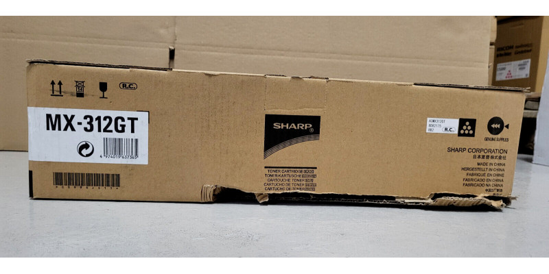 Toner Original Sharp MX-312GT Schwarz Neu OVP Original MX-M260 Rechnung MwSt. 