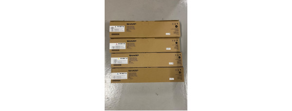 4 Toner Sharp MX-80GT-MA MX-80GT-BA MX-80GT-CA MX-80GT-YA Neu OVP A-Ware MX-7081 4 Toner Sharp MX-80GT-MA MX-80GT-BA MX-80GT-CA MX-80GT-YA Neu OVP A-Ware MX-7081