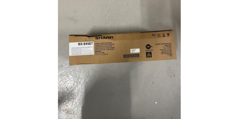 Toner MX-B45GT Schwarz Sharp Neu OVP Original MX-B350P, MX-B350W Rechnung MwSt 