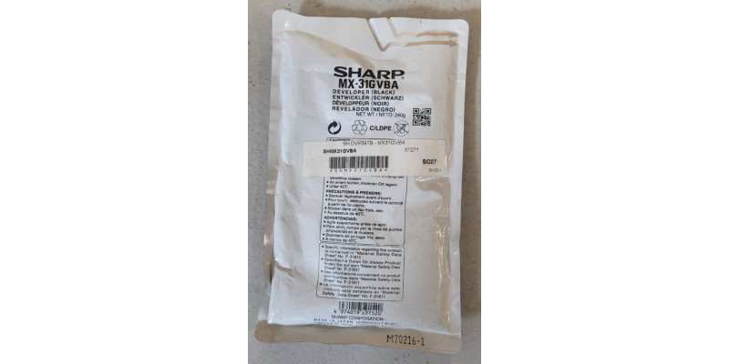 Developer Sharp MX-31GVBA Schwarz Neu OVP A-Ware Original MX-2301   