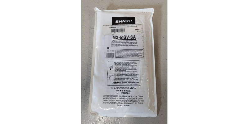 Developer Sharp MX-51GV-SA Color  Neu OVP A-Ware Original MX-4112 . 