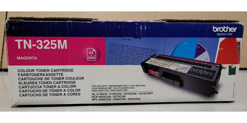 Toner Brother TN-325M Magenta Neu OVP Original HL-4140CN 4150CDN . 