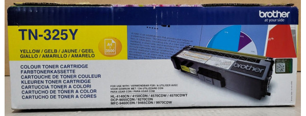 Toner Brother TN-325Y Gelb Neu OVP Original HL-4140CN HL-4150CDN . 