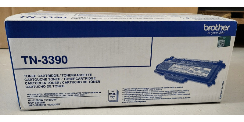 Toner Brother TN-3390 Schwarz Neu OVP Original HL-6180DW 6180DWT . Toner Brother TN-3390 Schwarz Neu OVP Original HL-6180DW 6180DWT .