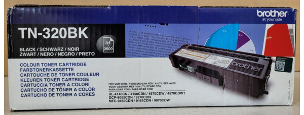 Toner Brother TN-320BK Schwarz Neu OVP Original Brother HL-4140CN  . 