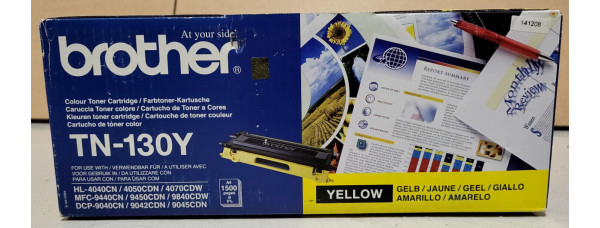 Toner Brother TN-130Y Gelb Neu OVP A-Ware Original HL-4040CN, 4050CDN . 