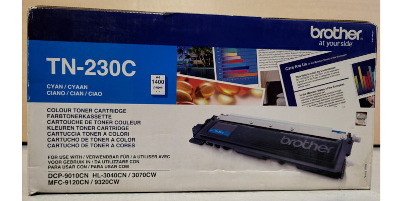 Toner Brother TN-230C Cyan Neu OVP Original HL-3040CN DCP-9010CN  . 