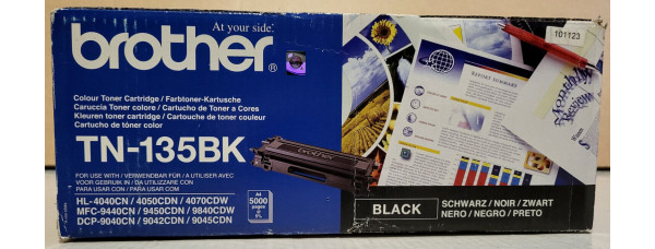 Toner Brother TN-135BK Schwarz Neu OVP Original Brother HL-4040CN . 