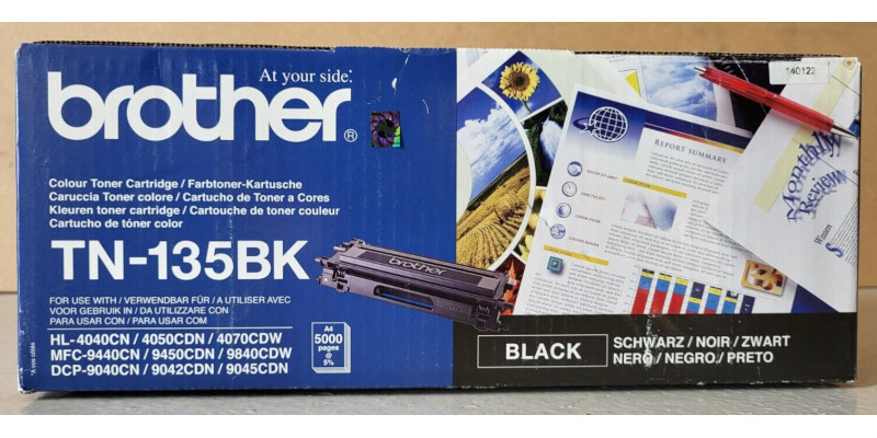 Toner Brother TN-135BK Schwarz Neu OVP A-Ware Original Brother HL-4040CN  