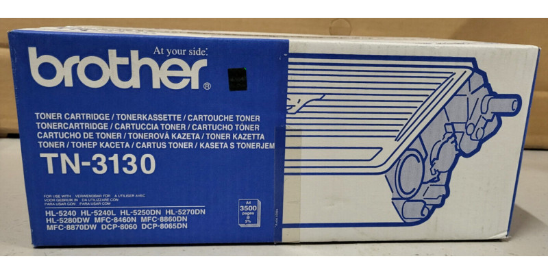 Toner Brother TN-3130 Schwarz Neu OVP B-Ware Original DCP-8060 HL-5240 . 