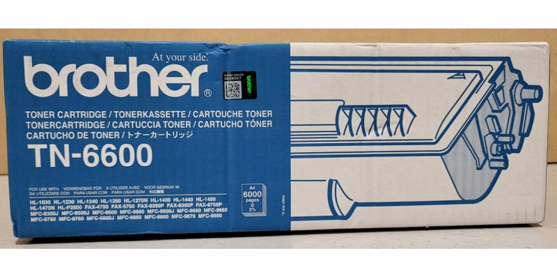 Toner Brother TN-6600 Schwarz Neu OVP B-Ware Original HL-1030 HL-1230 . 