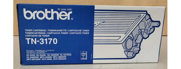 Toner Brother TN-3170 Schwarz Neu OVP B-Ware Original HL-5240, HL-5240L . 