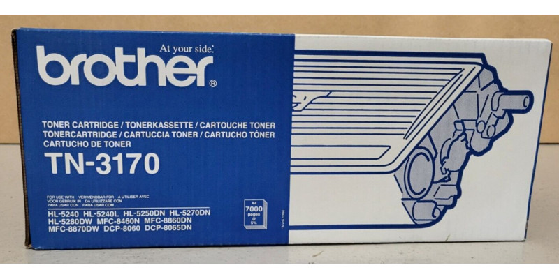 Toner Brother TN-3170 Schwarz Neu OVP B-Ware Original HL-5240, HL-5240L . 