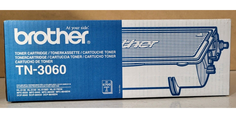 Toner Brother TN-3060 Schwarz Neu OVP A-Ware Original HL-5130, HL-5140 . 