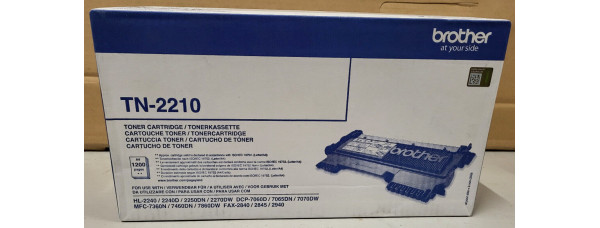 Toner Brother TN-2210 Schwarz Neu OVP A-Ware Original HL-2240 MFC-7360DN  