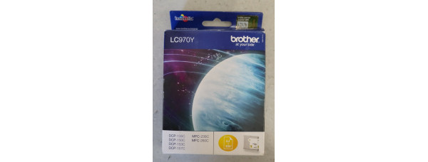 Tintenpatrone LC970Y Gelb Neu OVP  Original DCP-135C MHD: 04.2017  