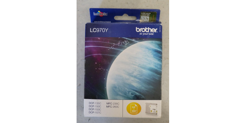 Tintenpatrone LC970Y Gelb Neu OVP  Original DCP-135C MHD: 04.2017  
