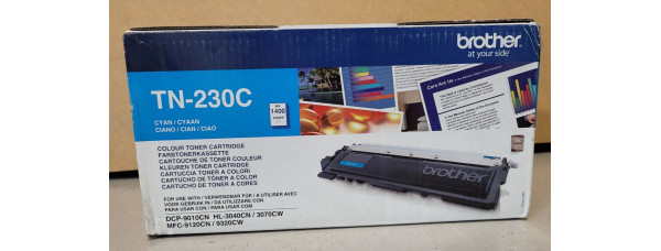 Toner Brother TN-230C Cyan Neu OVP A-Ware Original HL-3040CN DCP-9010CN . 