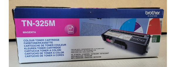 Toner Brother TN-325M Magenta Neu OVP A-Ware Original HL-4140CN 4150CDN  