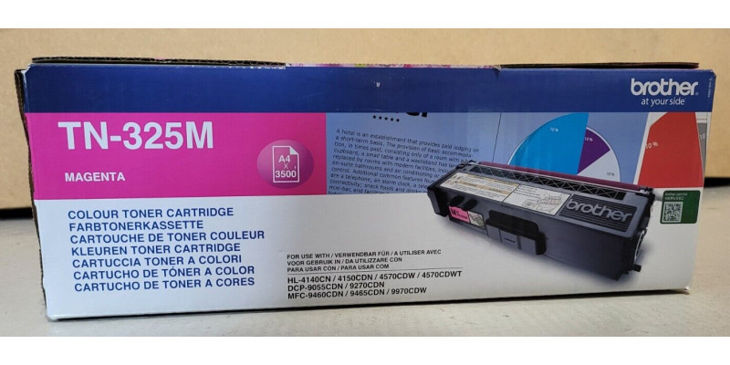Toner Brother TN-325M Magenta Neu OVP A-Ware Original HL-4140CN 4150CDN  