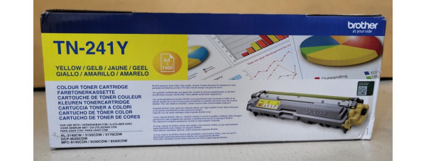 Toner Brother TN-241Y Gelb Neu OVP A-Ware Original HL-3140CW, HL-3150CDW  