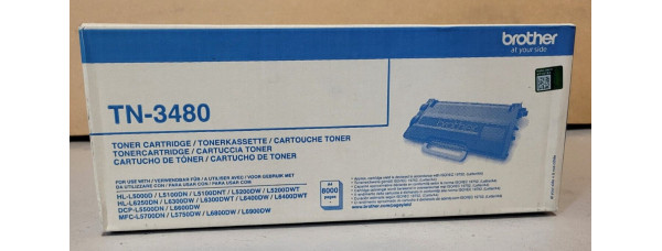 Toner Brother TN-3480 Schwarz Neu OVP A-Ware Original HL-L5000D   