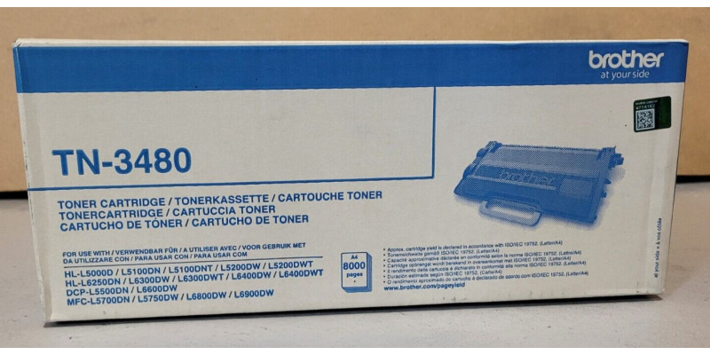 Toner Brother TN-3480 Schwarz Neu OVP A-Ware Original HL-L5000D   