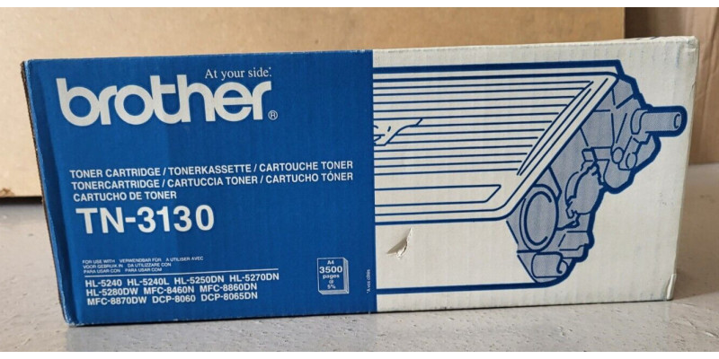 Toner Brother TN-3130 Schwarz Neu OVP A-Ware Original DCP-8060 HL-5240 . 