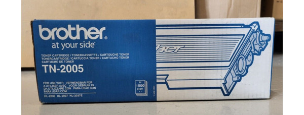 Toner Brother TN-2005 Schwarz Neu OVP A-Ware Original HL-2035 HL-2037 . 