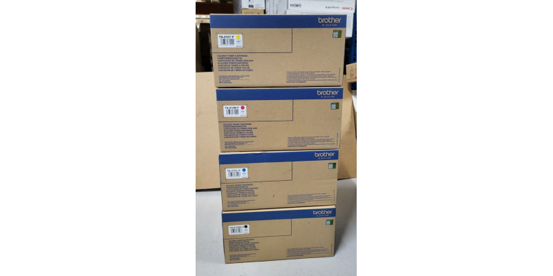 4 Toner Brother TN-910BK P TN-910C P TN-910M P TN-910Y P Neu OVP A-Ware Original 