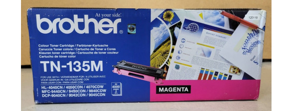 Toner Brother TN-135M Magenta Neu OVP A-Ware Original Brother HL-4040CN  