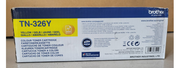 Toner Brother TN-326Y Gelb Neu OVP Original HL-L8250CDN   