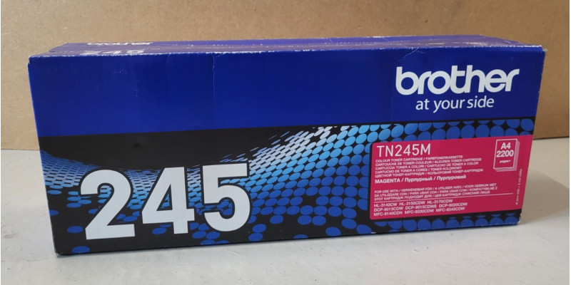 Toner Brother TN245M Magenta Neu OVP A-Ware Original HL-3140CW Rg MwSt. 