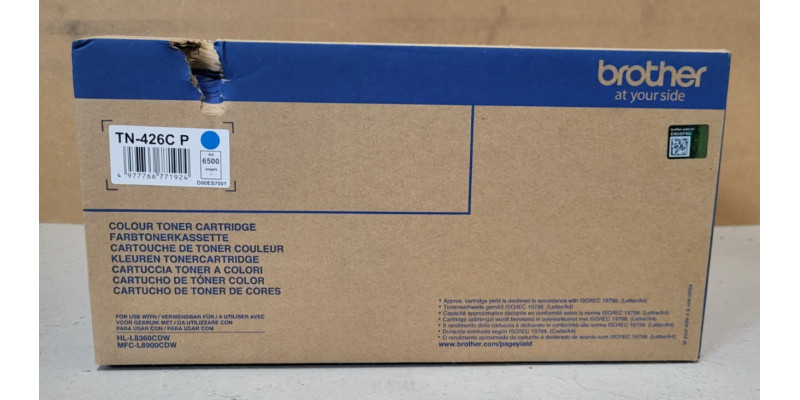 Toner Brother TN-426C P Cyan Neu OVP Original HL-L8360CDW Rechnung MwSt. 