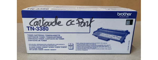 Toner Brother TN-3380 Schwarz Neu OVP Original HL-5440D HL-5450DN Rechnung MwSt. 