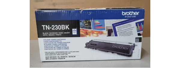 Toner Brother TN-230BK Schwarz Neu OVP Original HL-3040CN DCP-9010CN Rg MwSt. 