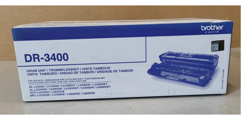 Trommel Brother DR-3400 Schwarz Neu OVP A-Ware Original HL-L5000D . 