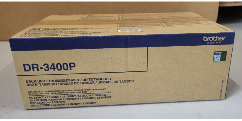 Trommel Brother DR-3400P Schwarz Neu OVP A-Ware Original HL-L5000D . 