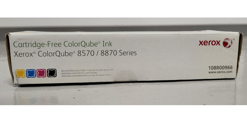Xerox ColorQube 8570, 8870 CMYK Rainbow Pack 108R00966 Neu OVP A-Ware . 