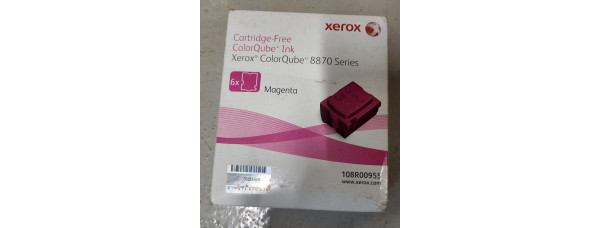 Xerox Cartridge Free ColorQube Ink 8870 Series Magenta Neu OVP 108R00955  